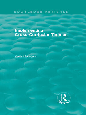 cover image of Implementing Cross-Curricular Themes (1994)